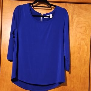Chico's Royal Blue Blouse